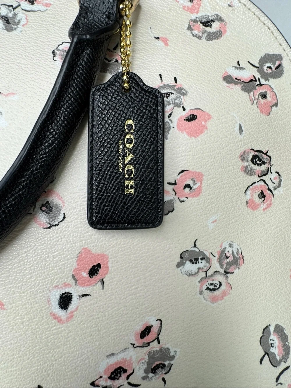 Coach Sierra Wildflower Floral Dome Satchel Shoulder Bag F37430 & Wallet